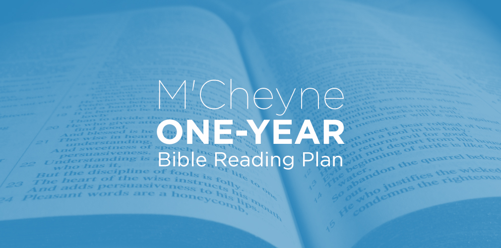 M'Cheyne Bible Reading Plan